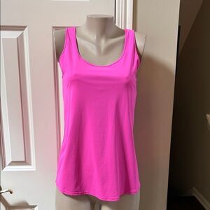 Lilly Pulitzer pink Luxletic Tank, large